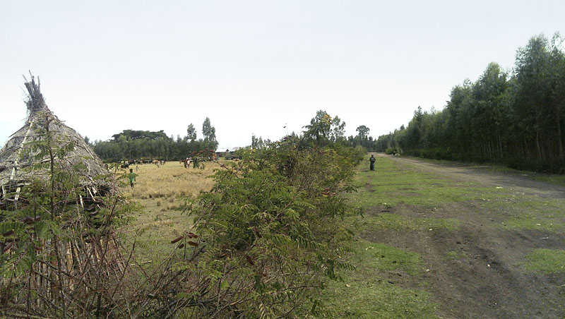 Fußweg nach Shemsa